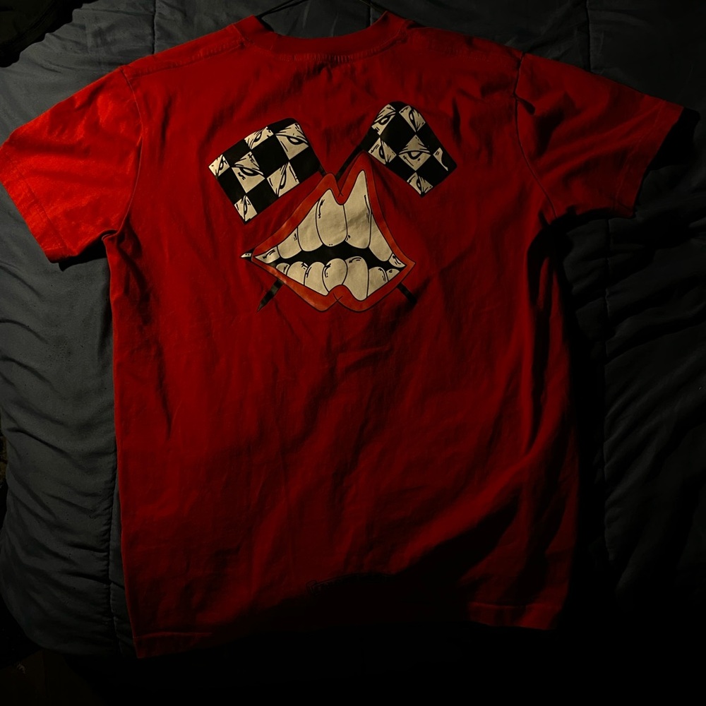 Chrome Hearts Vibrant Red Short Sleeve Tee - Picture 2 of 4